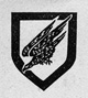 Das Symbol des Adlers war dem Abzeichen der Fallschirmjäger der Wehrmacht entliehen.